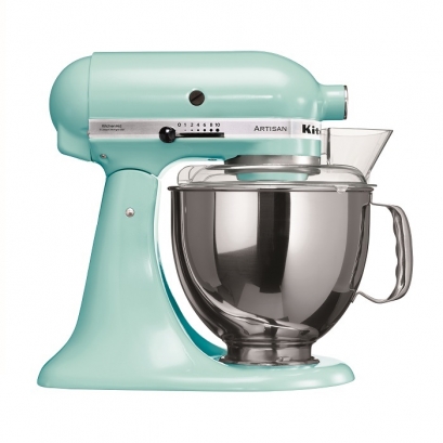 همزن کیچن اید دو کاسه رنگ آبی روشن 