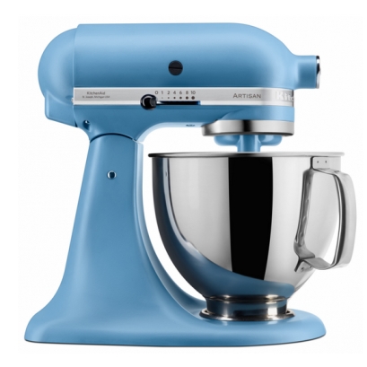 همزن کیچن اید دو کاسه رنگ ابی