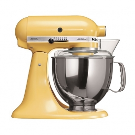 همزن کیچن اید دو کاسه رنگ زرد 