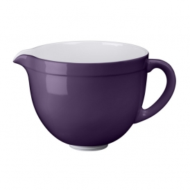 کاسه سرامیکی بنفش همزن کاسه دار 4.8 لیتری 